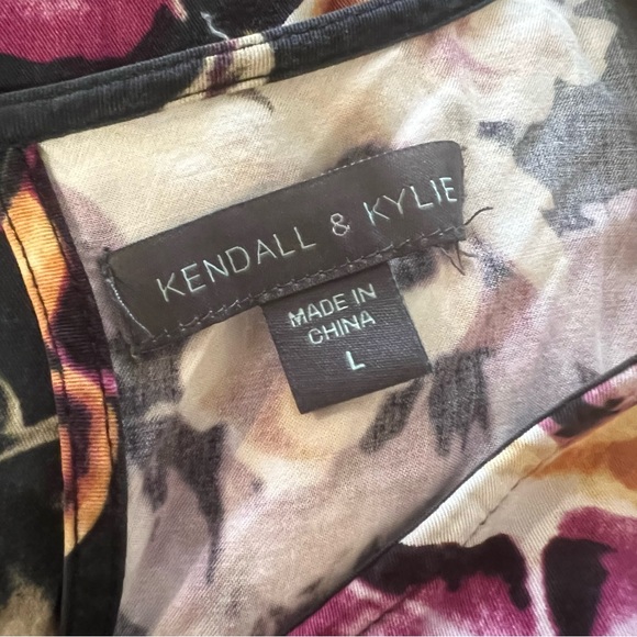Kendall & Kylie Floral Cut Out Midi Dress - Picture 3 of 6